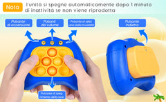 Giocattolo Sensoriale Per Bambini E Adulti Push Pop Bubble Tante Forme Colori Game